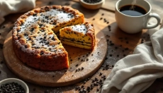 Een gezondere keuze voor een dessert is de Oostenrijkse maanzaadcake zonder gluten.