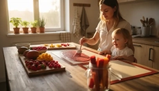 Zkuste domácí ovocné kůry místo bonbonů

→

Probeer zelfgemaakte fruitleer in plaats van snoep