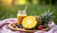 Beheers de truc om een ananas als een professional te schillen