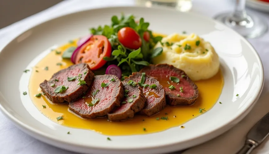 Duurzame runderlapjes met mosterd voor modern koken