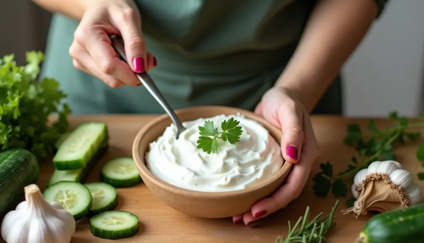 Maak verfrissende tzatziki zoals in een Griekse taverne