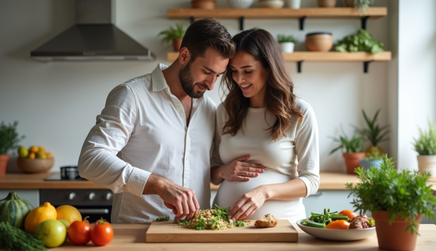 Voeding voor hormonale balans tijdens de zwangerschap