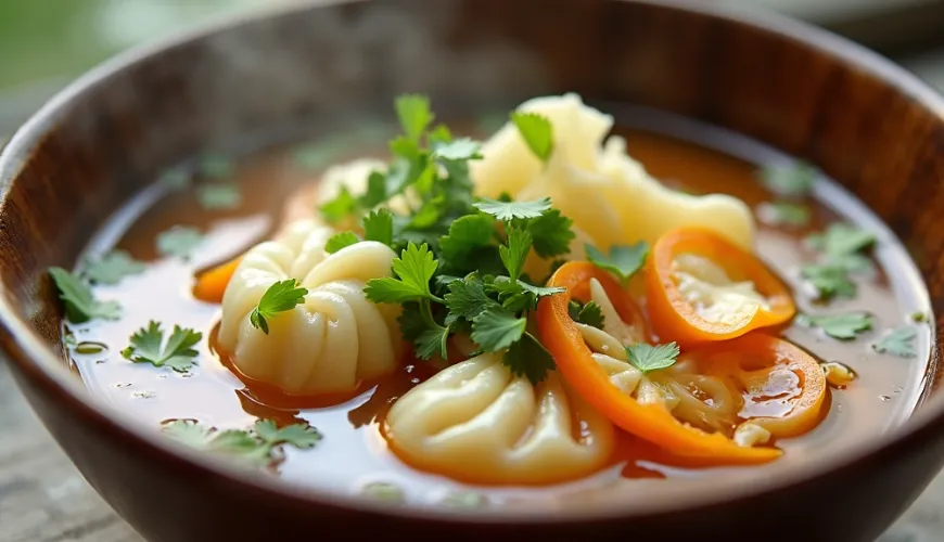 Wonton knoedels en hun reis van China naar uw tafel