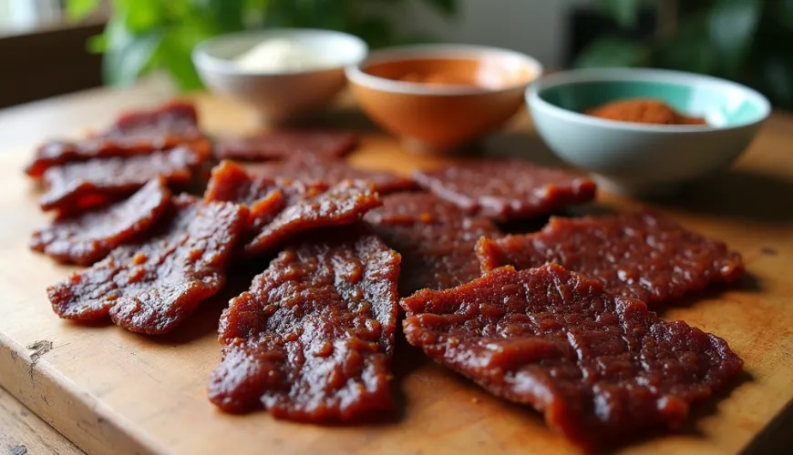 Gezond zelfgemaakt jerky recept voor avonturiers in de keuken