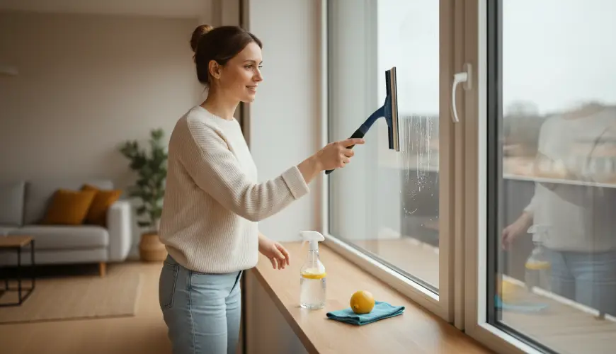 Probeer deze eenvoudige truc voor glanzende ramen zonder strepen