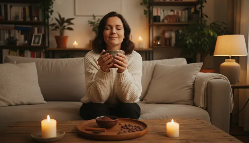 Zkuste kakao jako večerní rituál místo alkoholu

---

Probeer cacao als avondritueel in plaats van a