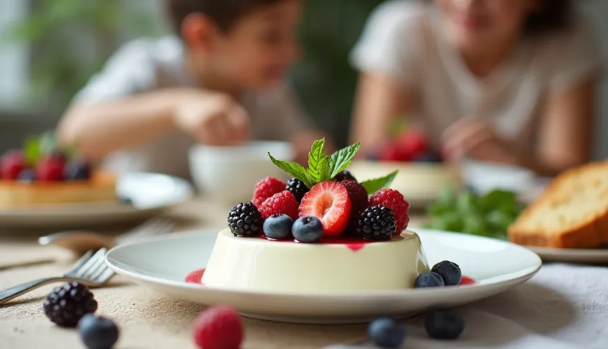 Hoe een eenvoudig panna cotta recept te maken