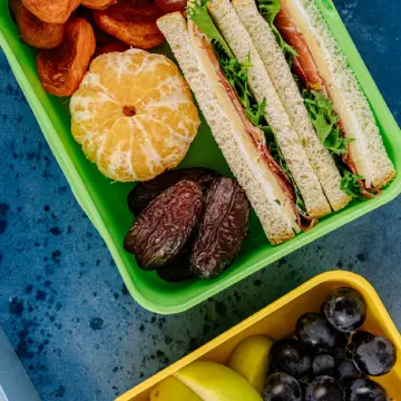 Bakjes en containers voor snacks of lunch